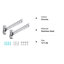 Frisina 32cm Wall Mounted Clothes Rack-1687751136
