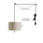 Luminaire suspendu tambour 1 lumière Hinatea-1969443611
