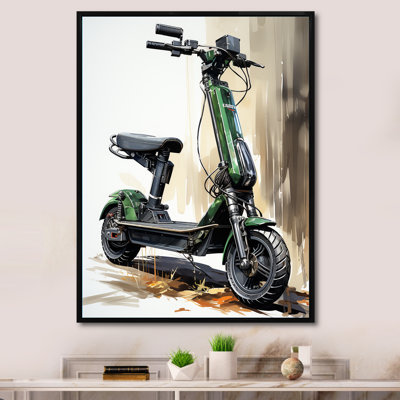 Chieu " Green Scooter Electric Glide "