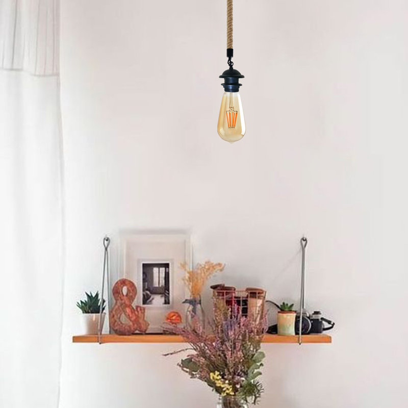 Getchell 1 - Light Black Single Pendant, Yes