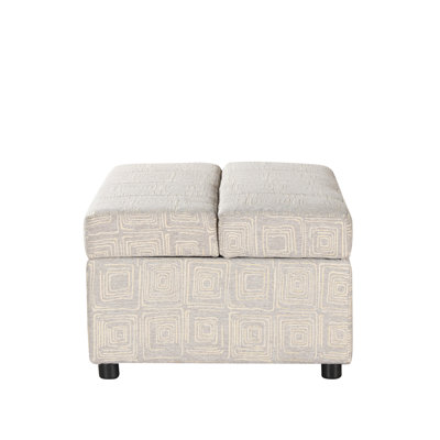 Repose-pieds avec rangement Thormod