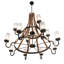 Lustre 12 lumières 61 po