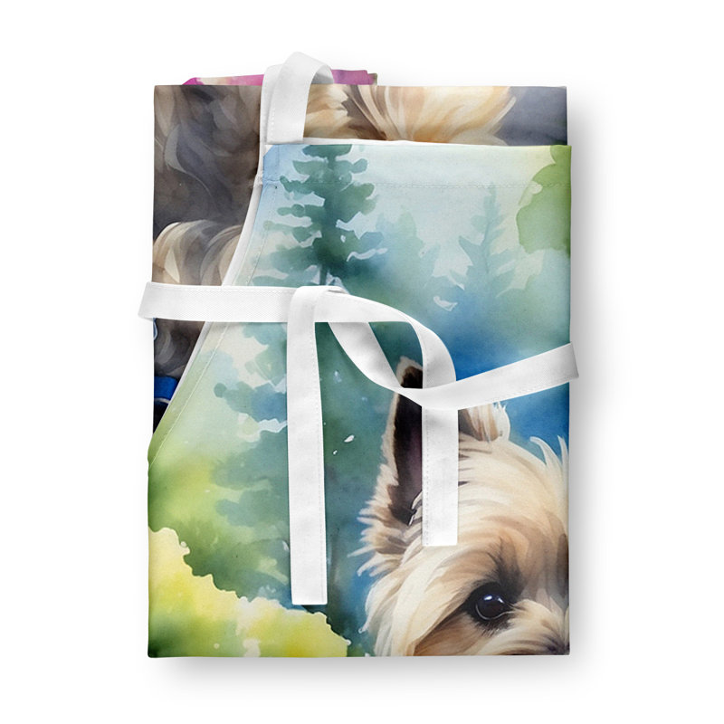 Tablier Cairn Terrier Spring Path