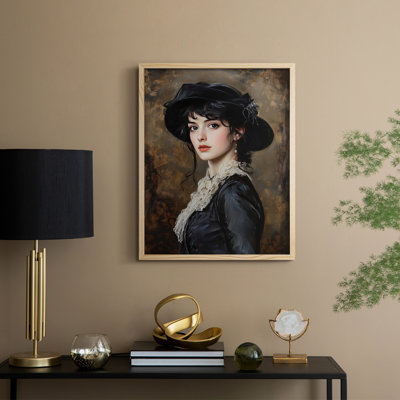 Reproduction encadrée WOMEN Series CLxx III - bois massif