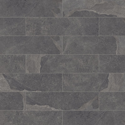Burlington 3X12 Slate Porcelain Wall and Floor Tile