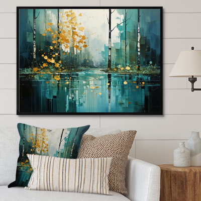 Abstrait forêt fluviale I