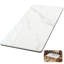 Plateau de table rectangulaire en pierre frittée, assorti à divers pieds de table-116307648