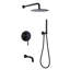 Système de douche mural à pression équilibrée avec bec de baignoire 10 po-108203933