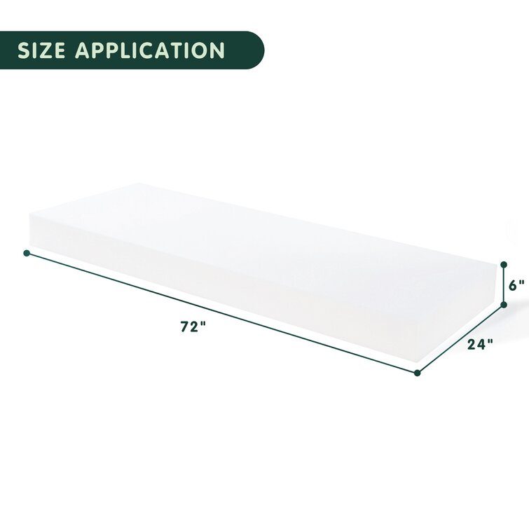 1/2/3/4 Thick Square Upholstery Foam High Density Foam Sheet,Sofa  Seating Pad/Dog Bed Mattress/DIY Craft Foam,Firm Bed Wall Gap Filler -  Yahoo Shopping
