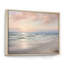 «Beach Serenity Gentle Pink Pastel Sunrise - Coastal Beach», reproduction sur toile-1022807150-1022807142