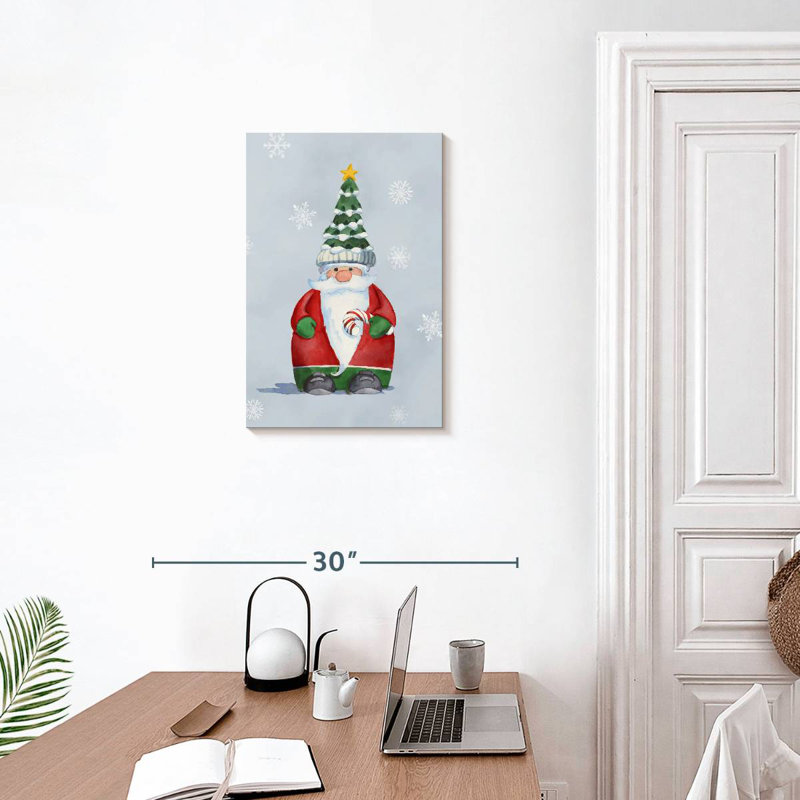 Gnome de Noël Lelend I, H 24 po x l 16 po