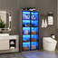 Vitrine à DEL 65 "avec portes et tablettes réglables-123677107