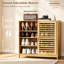 16 Pair Shoe Storage Cabinet