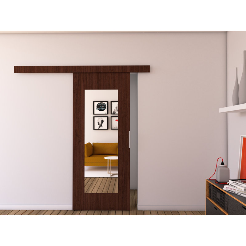 Astrid Veneers Sliding Doors, White, 205cm H x 76cm W x 1.6cm D