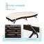 Chaise longue en acier avec méridienne