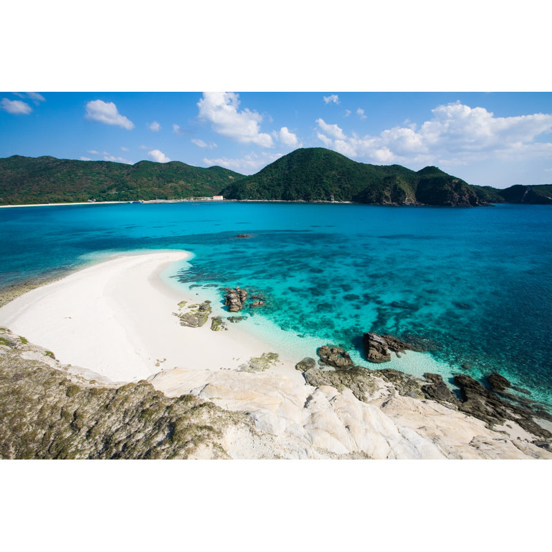 Clear Waters Of Okinawa by Tororo - Wrapped Canvas Print, 30cm H x 46cm W