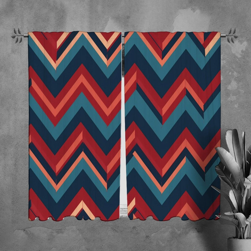 Paire de rideaux obscurcissant en polyester Juleeanna, L 40 po x L 61 po