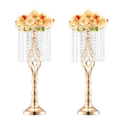 Metal Floor Vase