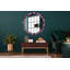 Huldar Glass Flat Wall Mirror