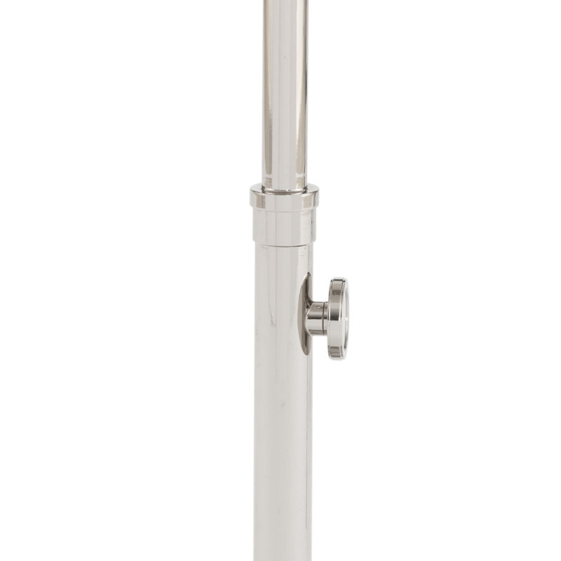 Myles Accent Table Large (Oil Rubbed Bronze), Polished Nickel
