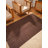 Alithea Hand Woven Flat Weave Kilim Wool Eco-Friendly Area Rugs - Runner, Dark Brown Color, Plai Solid Design, Low Pile Handmade Area Rugs for Living Room, Bed Room-24418957-126643375