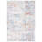 Gregor Padula Abstract Blue Rust/Ivory Area Rug-664387076