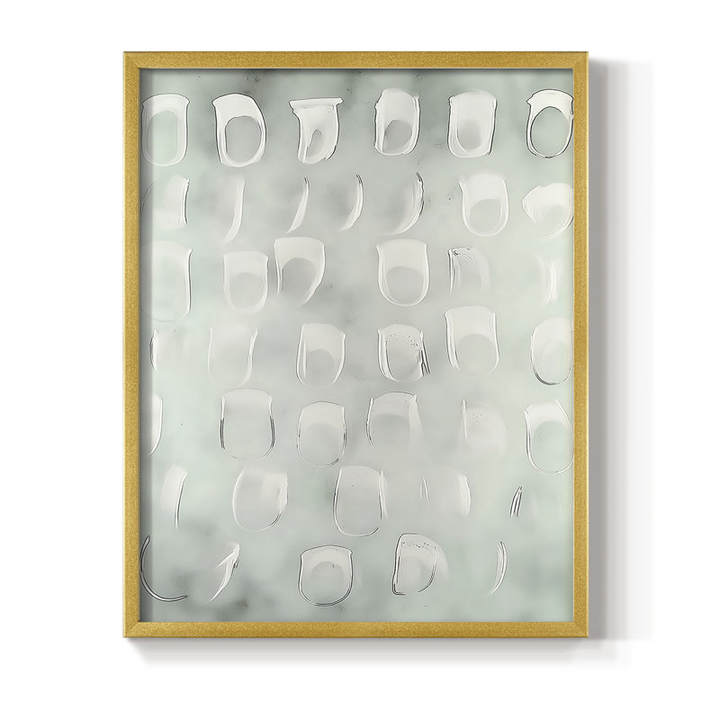 "ABSTRACT Series DCCL XXVII" par J Paul, Or, H 11 po x l 9 po