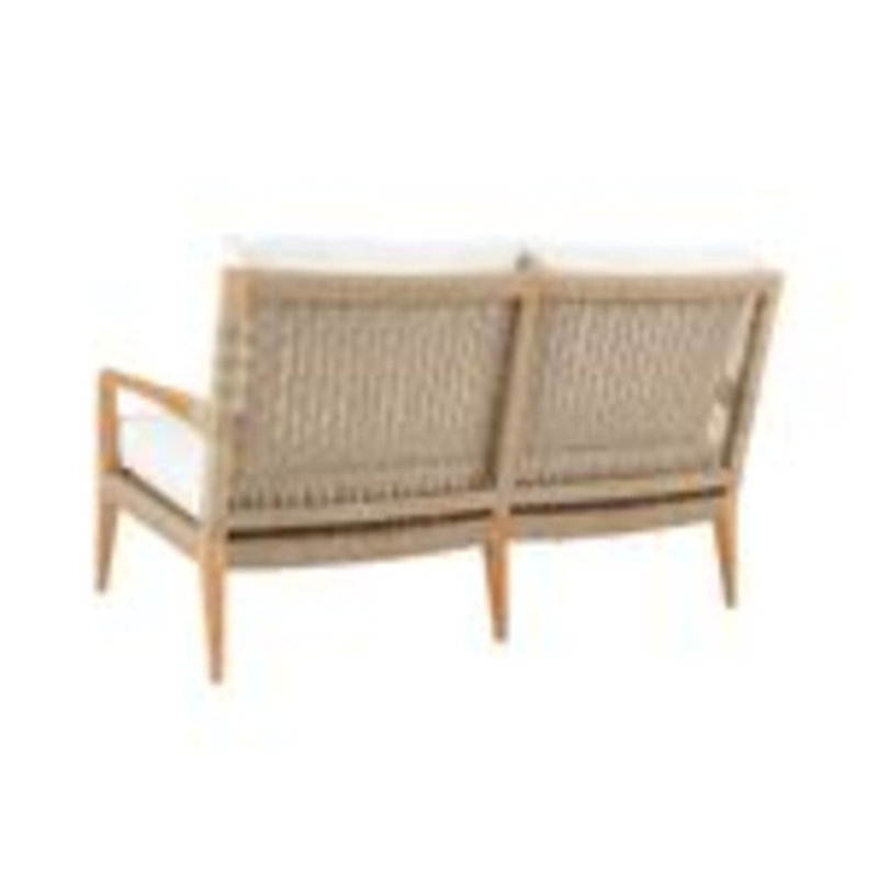 Barcelona Settee With Cushion, Ash