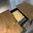 Kenith Rectangular Dining Table in Natural and Black