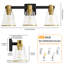 Luminaire de meuble-lavabo moderne à intensité variable Milasia avec abat-jour en verre transparent conique-1757438199-1753623077