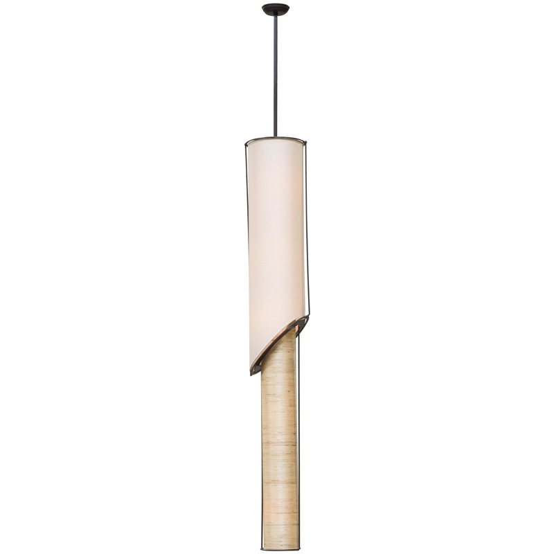Luminaire suspendu cylindrique 5 lumières Cilindro