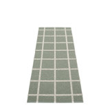 Ada Geometric Area Rug in Gray/Ivory