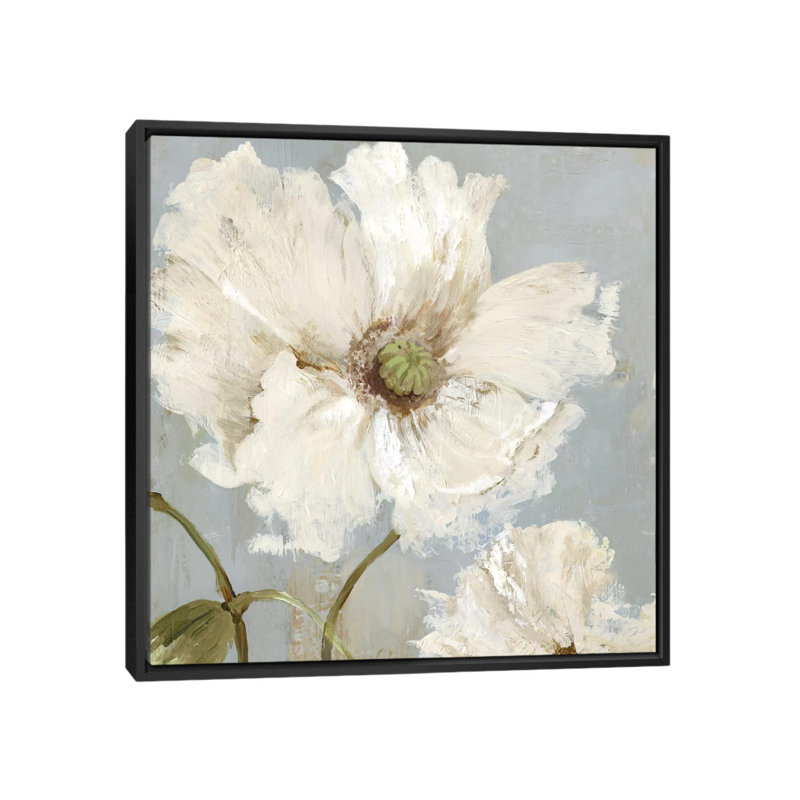 «Cadence I», reproduction sur toile, H 26 po x l 26 po x P 1,5 po, Pas de tapis, Toile avec cadre noir