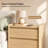 Modern Minimalist 20'' W 3-Drawer Nightstand with Hidden Charging Station, Natural Oak-597067488-594249059