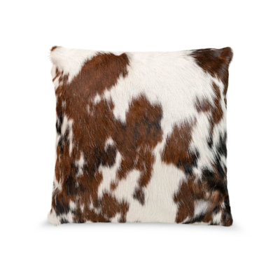 Cowhide Pillow Cover - Tricolor