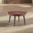 Modern Round Coffee Table With Metal Leg-1965304611
