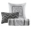 King 7 Piece Comforter - White Gorgeous 1 Comforter, 2 Shams, 3 Decorative Pillows, Bed Skirt Washable Comfort Bedding Fill Machine-131248555