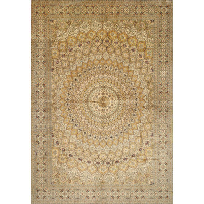 Tapis oriental beige