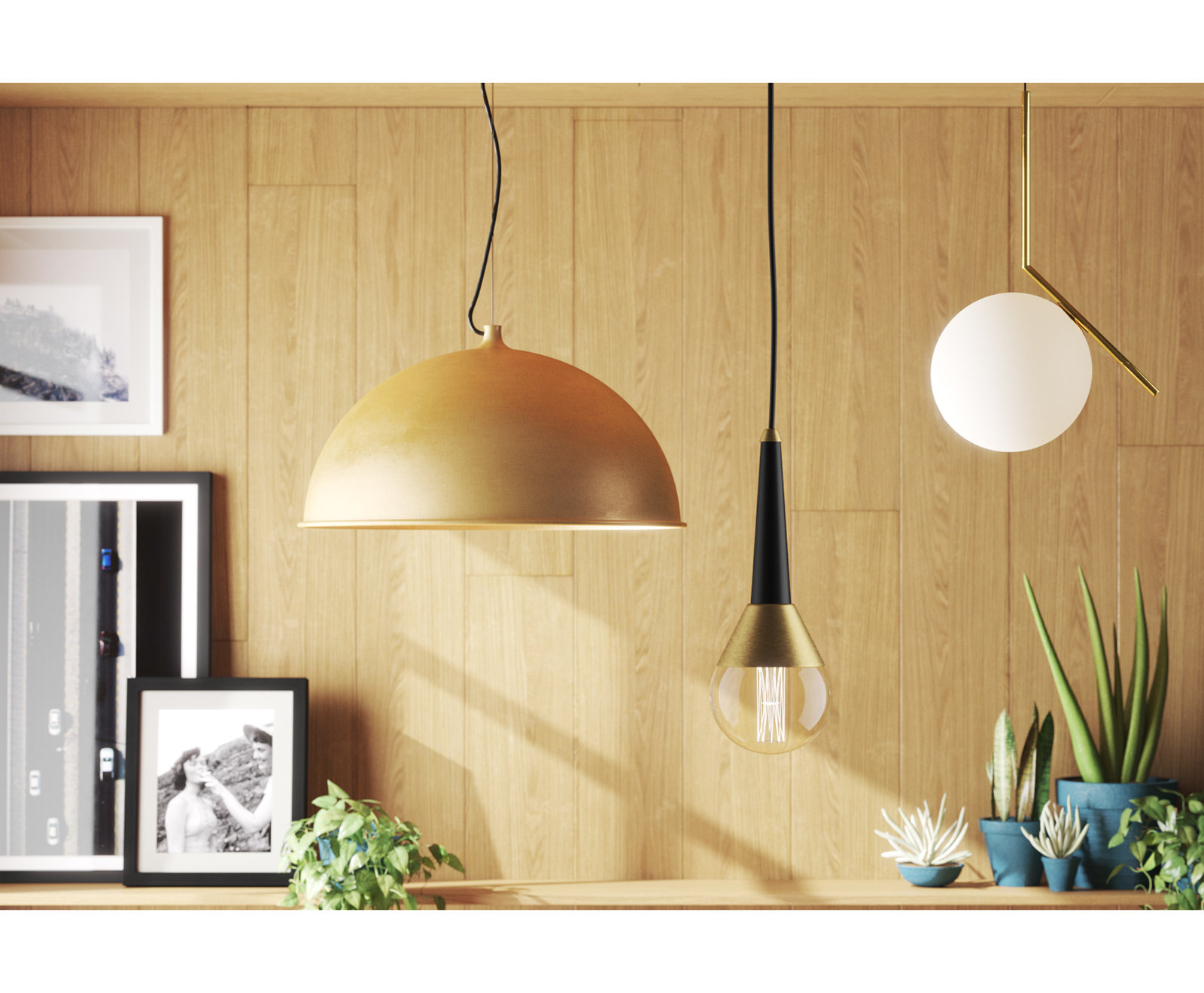 Nahant Single Light Dimmable Pendant