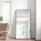 Sabine Metal Rectangle Floor Mirror