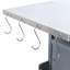 Chariot pour barbecue en bois 40,5 po avec roues verrouillables-940357796