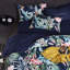Ensemble d'édredon en microfibre à imprimé floral et feuille Vintage-109231334-108994937