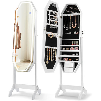Aarshi Jewellery Cabinet with Mirror
