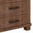 Rustic Three Drawer Reclaimed Solid Wood Farmhouse Nightstand Set Of Two