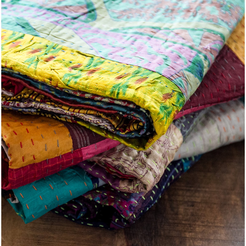 Quilted Throw Blanket