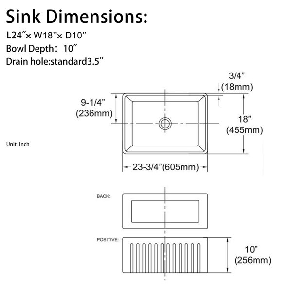Dimensions du produit