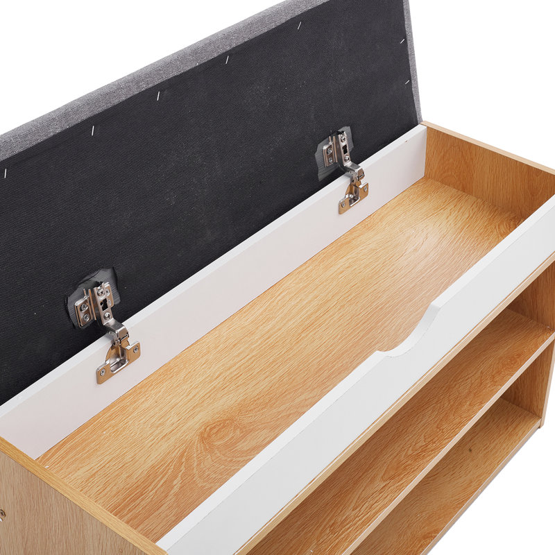 Linen Storage Bench, Yellow