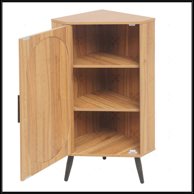 Corner Cabinet, Walnut