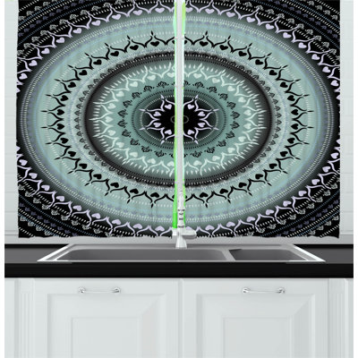 Pointed Kitchen Curtain
