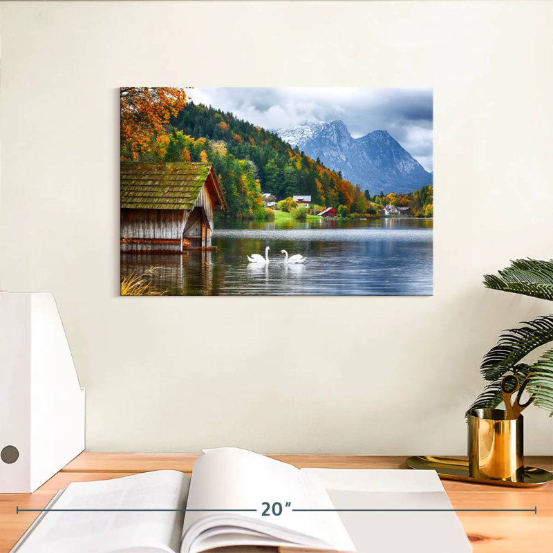 Alvord Grundlsee Swans, H 8 po x l 12 po